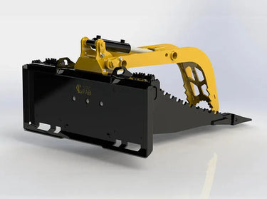 Stump Bucket w/ Grapple CL Fab